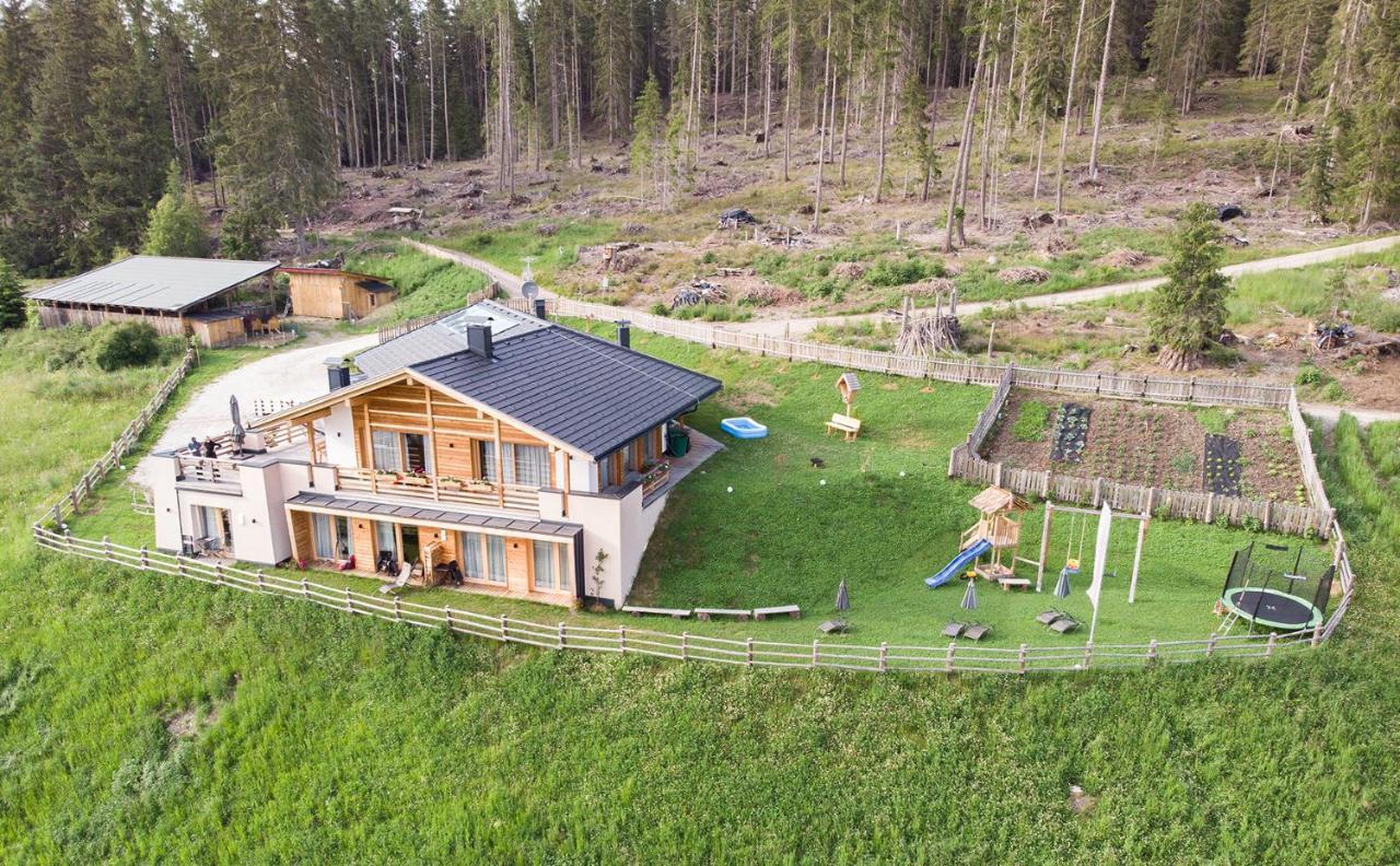 Alpinus Agriturism Apartment ซานมาร์ตีโน อิน บาร์เดีย ภายนอก รูปภาพ
